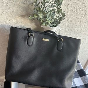 Kate spade black laptop tote